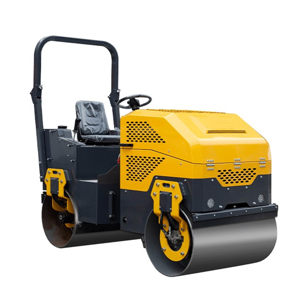 Mini Vibratory Roller 1 Ton | Road Roller Machine,Manufacturer of Skid Steer Attachments, Forestry Mulcher, Remote Control Lawn Mower ...