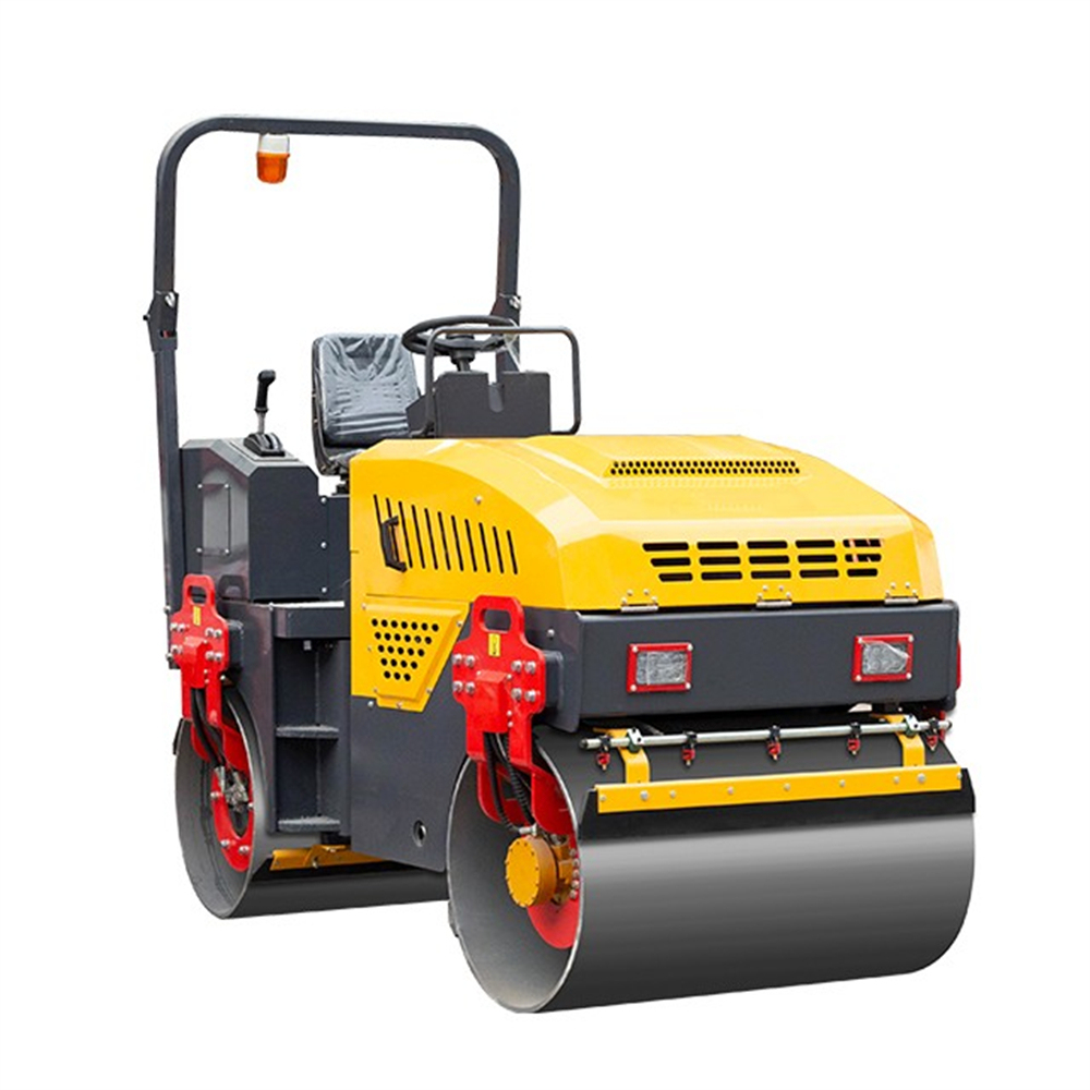 Mini Vibratory Roller 1 Ton | Road Roller Machine,Manufacturer of Skid Steer Attachments, Forestry Mulcher, Remote Control Lawn Mower ...