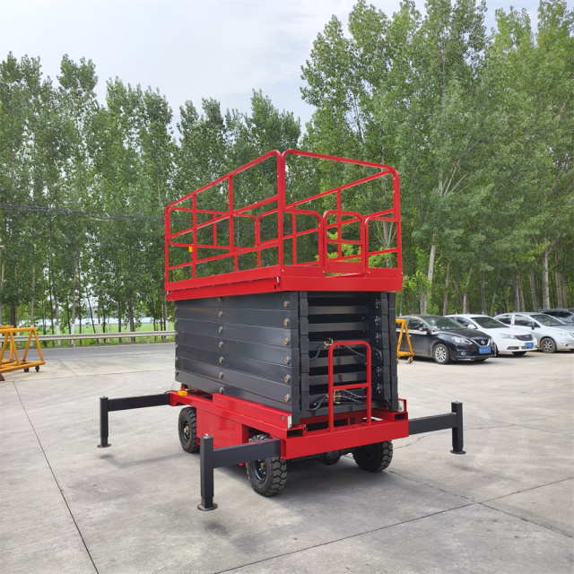 Auxiliary walking scissor lift platform 4-16m,Manufacturer of Lawn Mower, Diesel forklift, Electric forklift, Stacker truck, Scissor lift … 