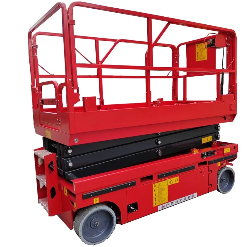 Hydraulic scissor lift aerial work platform,Manufacturer of Skid Steer Attachments, Forestry Mulcher, Remote Control Lawn Mower ...