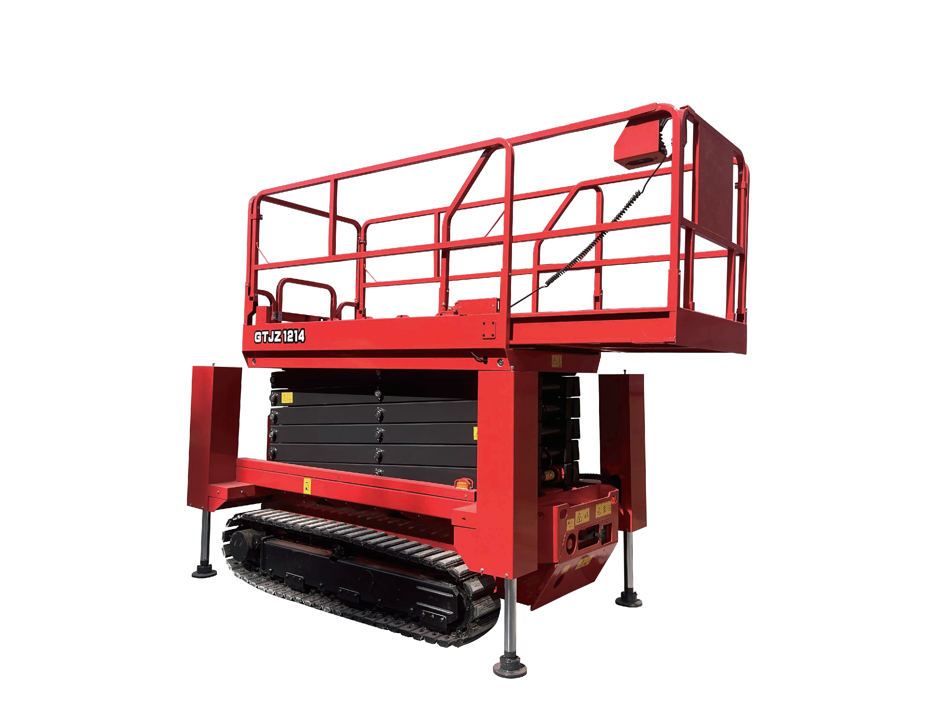 Crawler hydraulic scissor lift,Manufacturer of Skid Steer Attachments, Forestry Mulcher, Remote Control Lawn Mower ...