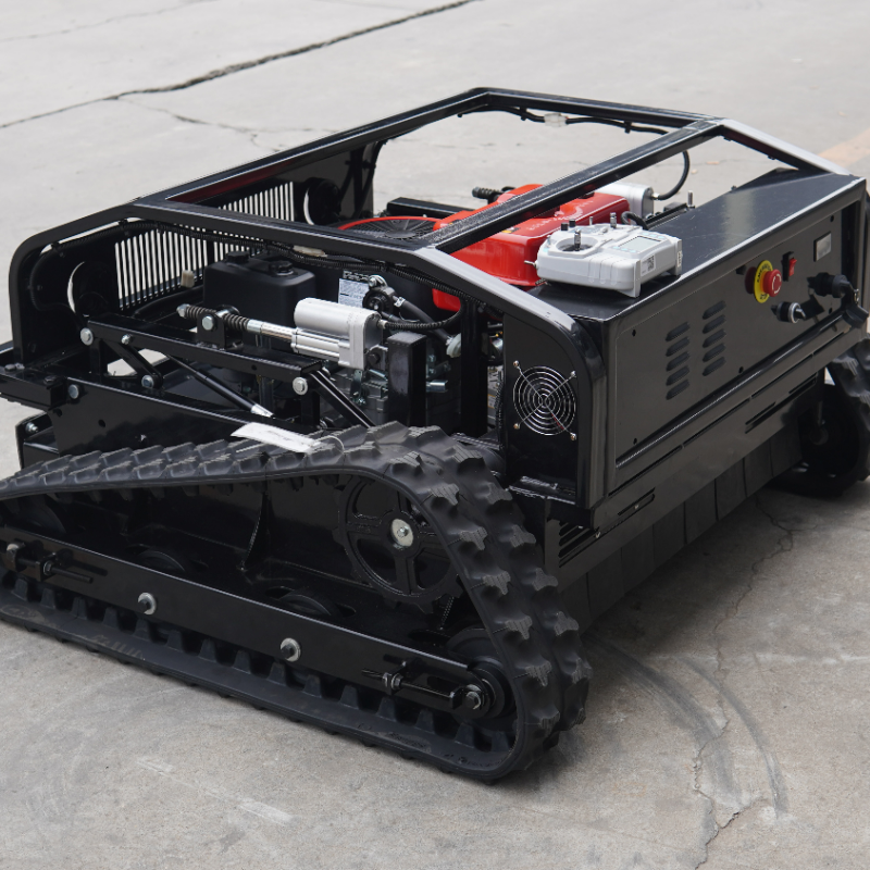 Remote control lawn mower with GPS,Manufacturer of Skid Steer Attachments, Forestry Mulcher, Remote Control Lawn Mower ...