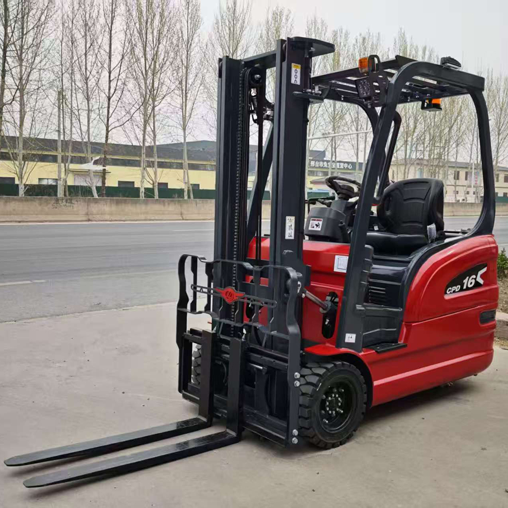 Three wheel electric forklift,Manufacturer of Skid Steer Attachments, Forestry Mulcher, Remote Control Lawn Mower ...