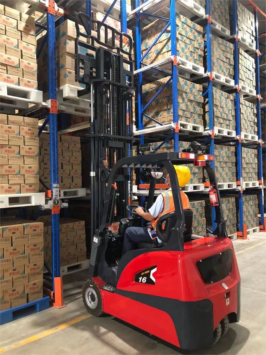 Three wheel electric forklift,Manufacturer of Skid Steer Attachments, Forestry Mulcher, Remote Control Lawn Mower ...