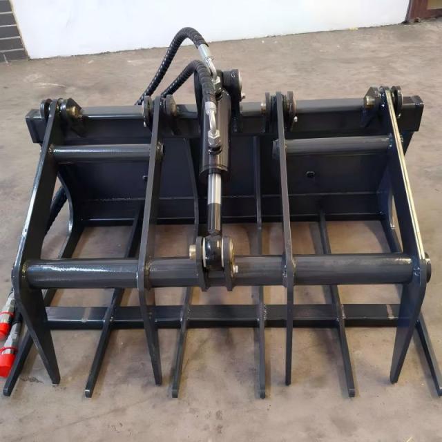 Skid Steer Attachment Grapple Bucket,Manufacturer of Lawn Mower, Diesel forklift, Electric forklift, Stacker truck, Scissor lift … 