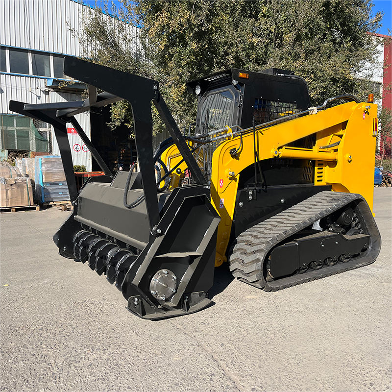 Mini Skid Steer Loader Attachments Customizable Forestry Mulcher,Manufacturer of Skid Steer Attachments, Forestry Mulcher, Remote Control Lawn Mower ...