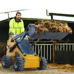 Mini Skid Steer Loader with Kinds of Attachments,Manufacturer of Skid Steer Attachments, Forestry Mulcher, Remote Control Lawn Mower ...