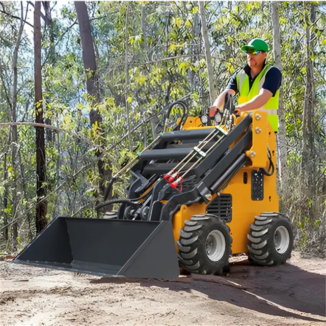 Mini Skid Steer Loader with Kinds of Attachments,Manufacturer of Skid Steer Attachments, Forestry Mulcher, Remote Control Lawn Mower ...