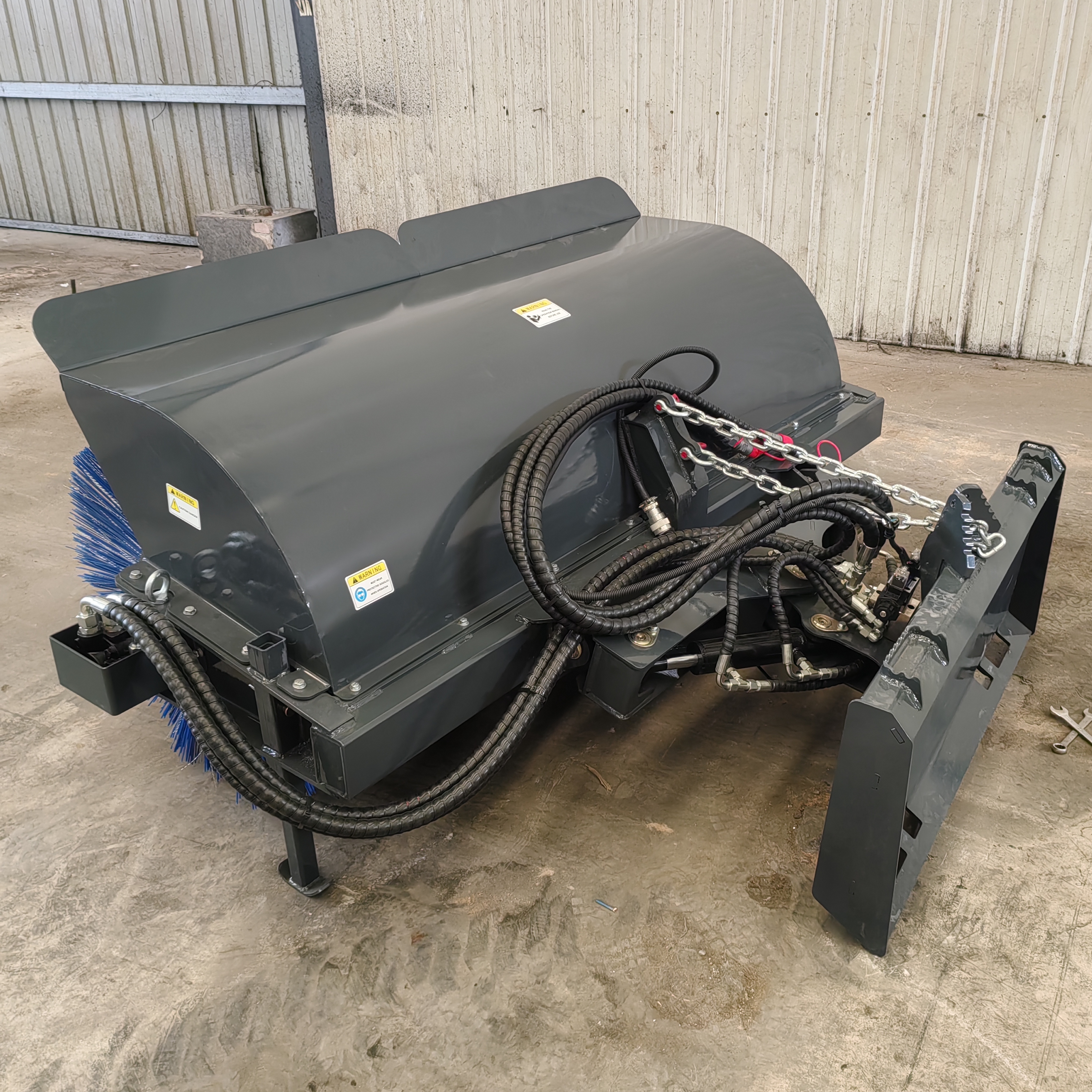 Skid Steer Attachment Angle Sweeper,Manufacturer of Skid Steer Attachments, Forestry Mulcher, Remote Control Lawn Mower ...