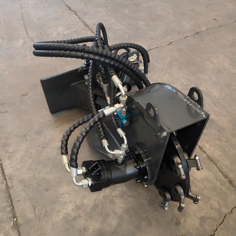 Stump Grinder with Swing Mini Skid Steer Attachments,Manufacturer of Skid Steer Attachments, Forestry Mulcher, Remote Control Lawn Mower ...