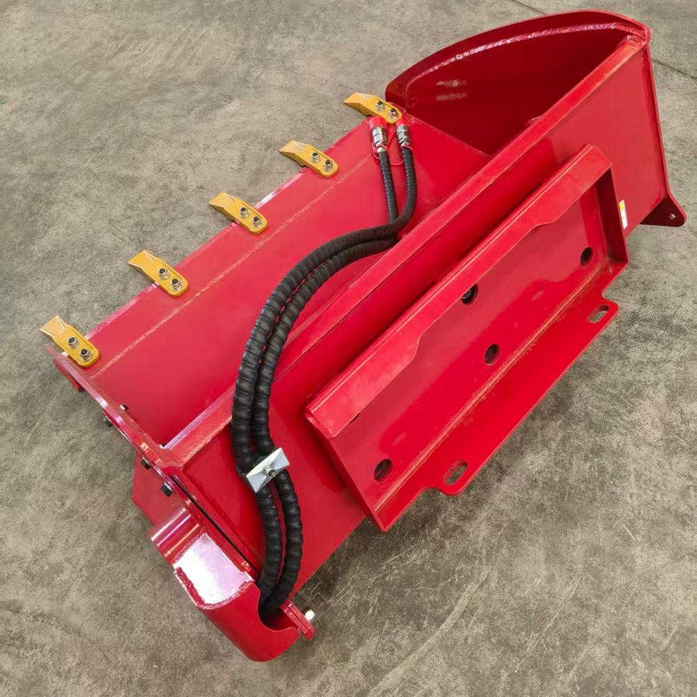 Hydraulic Bucket With Soil Conditioner for Full Mini Skid Steer Loader,Manufacturer of Skid Steer Attachments, Forestry Mulcher, Remote Control Lawn Mower ...