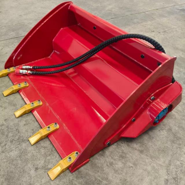 Hydraulic Bucket With Soil Conditioner for Full Mini Skid Steer Loader,Manufacturer of Skid Steer Attachments, Forestry Mulcher, Remote Control Lawn Mower ...