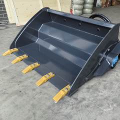 Hydraulic Bucket With Soil Conditioner for Full Mini Skid Steer Loader,Manufacturer of Skid Steer Attachments, Forestry Mulcher, Remote Control Lawn Mower ...