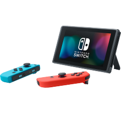 Nintendo Switch OLED Neon Blue + Neon Red