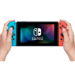 Nintendo Switch OLED Neon Blue + Neon Red