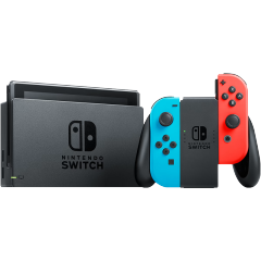 Nintendo Switch OLED Neon Blue + Neon Red