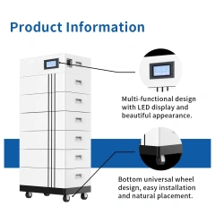 Stackable 96v 144v 192v Lithium Ion Battery Pack LFP Home Solar Storage Battery Rechargeable BMS All in One System