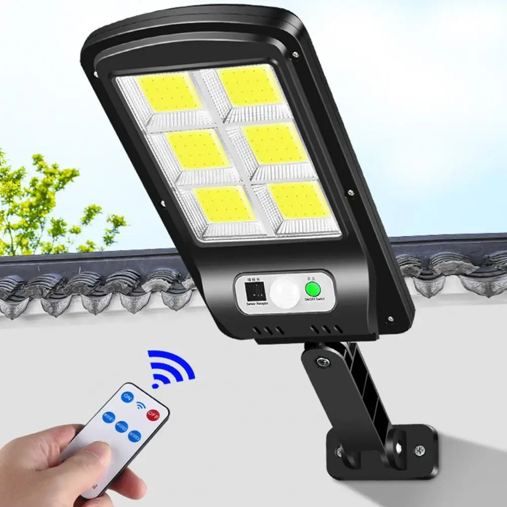 Solar Street Lights Outdoor Waterproof Motion Sensor Wall LED Lamp with 3 Lighting Mode Solar Powered Lights for Garden Patio .