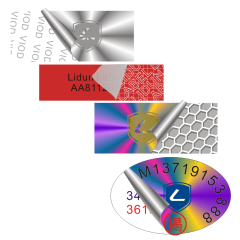 Holographic stickers