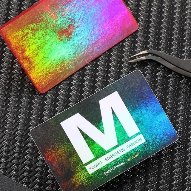 Customization High quality Id Hologram Card Laminate Hologram Warranty Card Pvc Id Card With Hologram Stamping