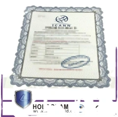 Good Selling Custom Printing Diploma Cover Diploma Holder for Certificate Watermark Paper Security Certificate For University