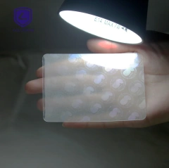 3D laser hologram sticker/anti-fake holographic labels for ID card