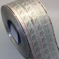 High quality holographic electroplated aluminum foil for packaging