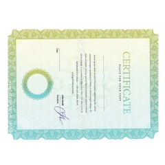 Good Selling Custom Printing Diploma Cover Diploma Holder for Certificate Watermark Paper Security Certificate For University