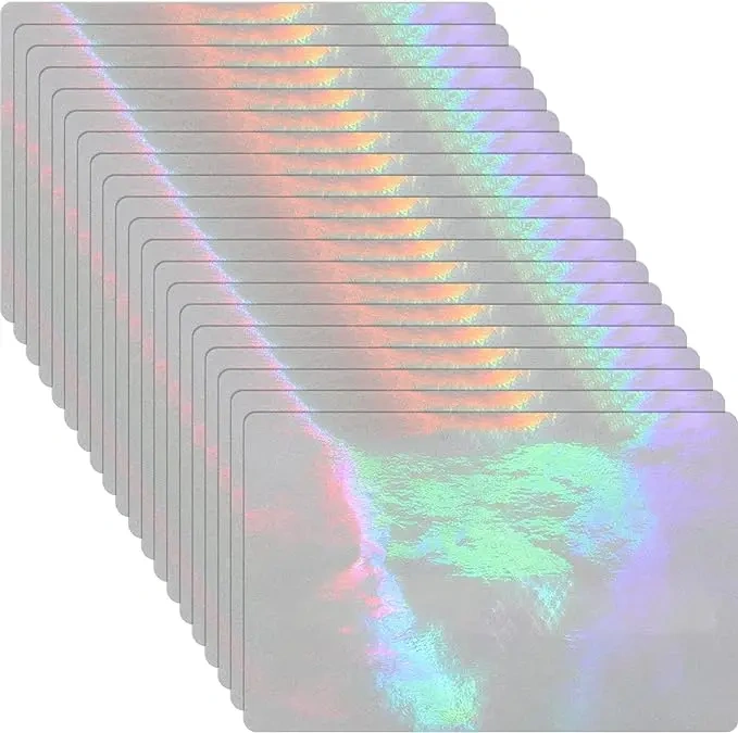 Customization High quality Id Hologram Card Laminate Hologram Warranty Card Pvc Id Card With Hologram Stamping