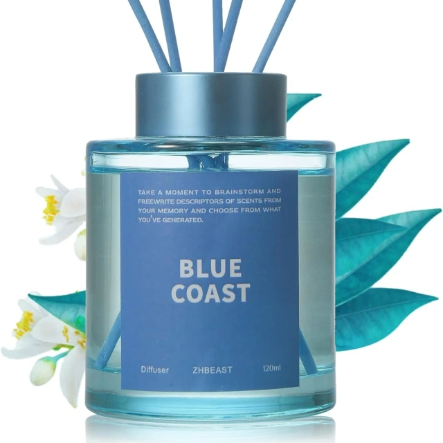 OEM factory supply high quality custom printing perfume instruction ingredients instruction stickers for perfume essential oil