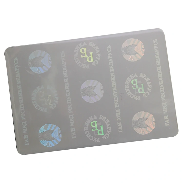 Supply all kinds of custom pp film for business cards