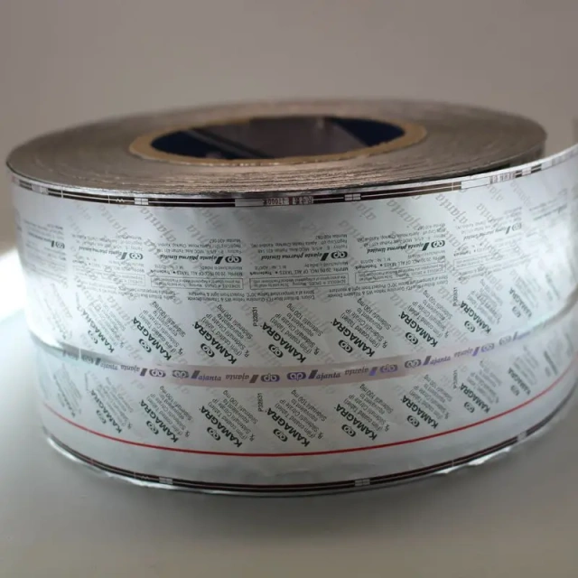 High quality holographic electroplated aluminum foil for packaging