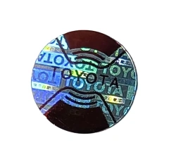 Cosmetic nano 3d stereo tamper-proof security label sticker holographic micro-nano lens 3d anti-counterfeiting label