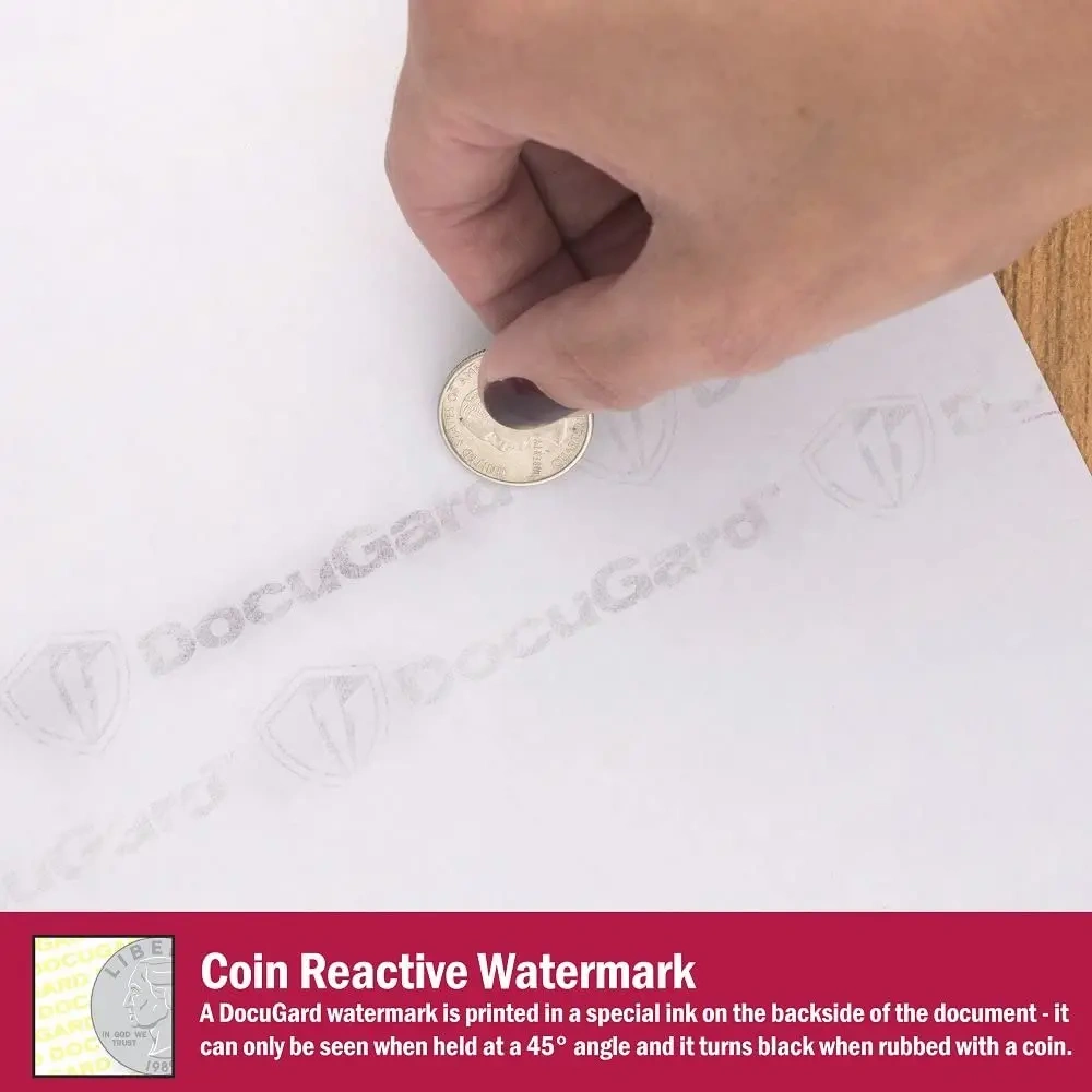 Most popular in 2024 Advanced Blue Multi-Purpose Security Paper custom watermark paper