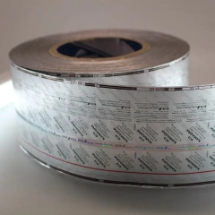 High quality holographic electroplated aluminum foil for packaging