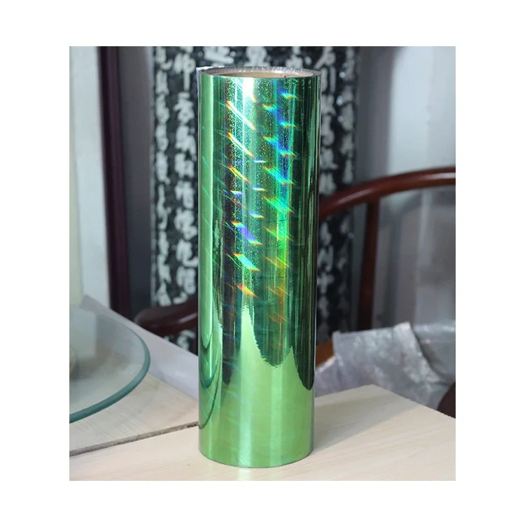 Holographic packaging film for various patterns of gift wrapping