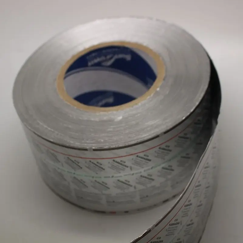 High quality holographic electroplated aluminum foil for packaging