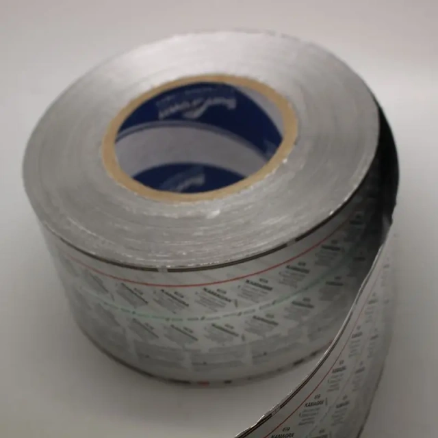 High quality holographic electroplated aluminum foil for packaging