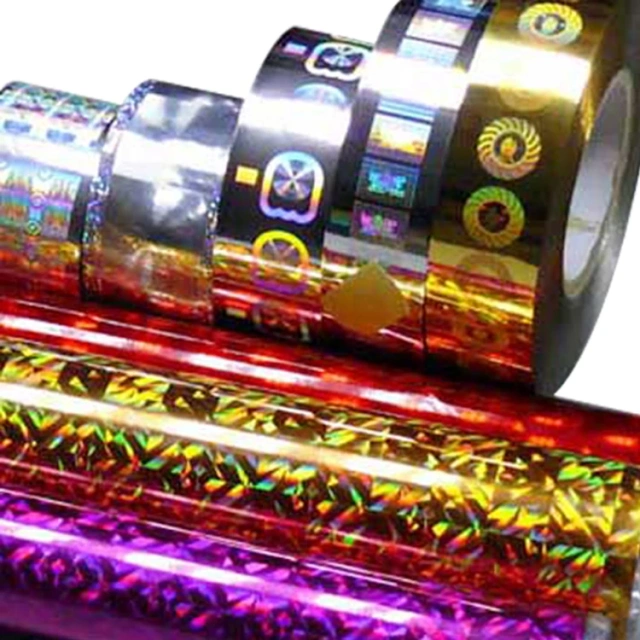 Laser High Quality Control Holographic Hot Stamping Foil Hologram Foil Stamping For Paper/PVC/Plastic.