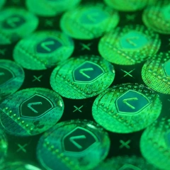 printing custom 3d hologram sticker /3d holographic security label