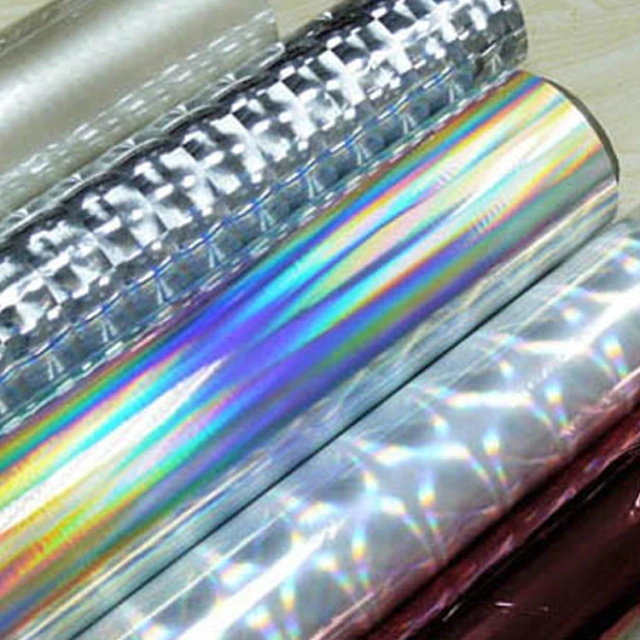 Laser High Quality Control Holographic Hot Stamping Foil Hologram Foil Stamping For Paper/PVC/Plastic.