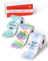 Manufacturers Custom Private Brand Name Printing Logo Adhesive Roll Labels Stickers For Packaging