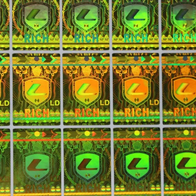 printing custom 3d hologram sticker /3d holographic security label
