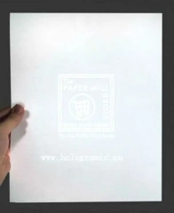Security a4 watermark paper,cotton paper with watermark,black and white watermark paper