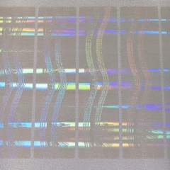 3D secure custom transparent hologram sticker, pvc card with hologram, id hologram sticker