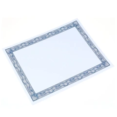 Anti-counterfeiting certificate of authenticity custom printing anti-theft paper certificate of origin china