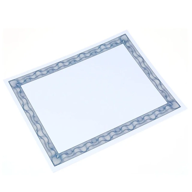 Anti-counterfeiting certificate of authenticity custom printing anti-theft paper certificate of origin china