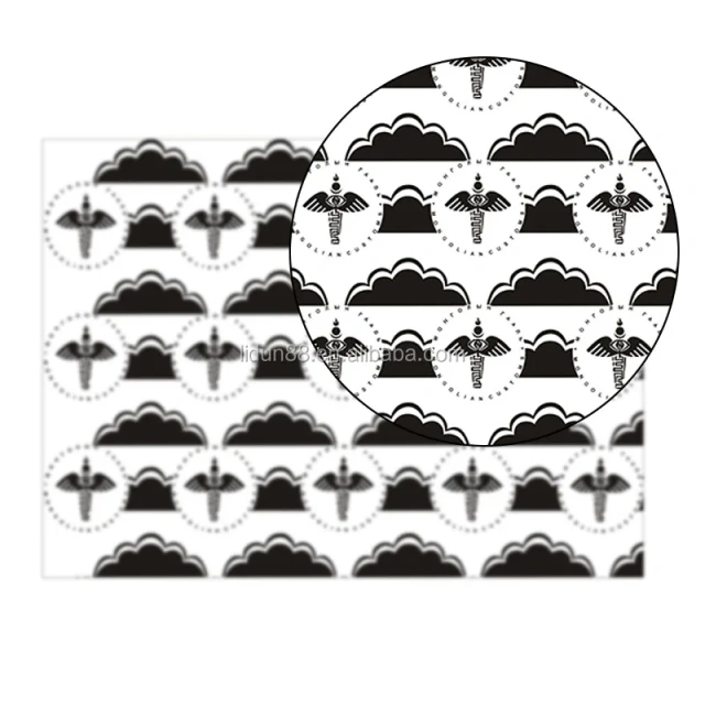 Mongolia watermark paper cloud has a beautifully designed watermark Isometric watermark expert