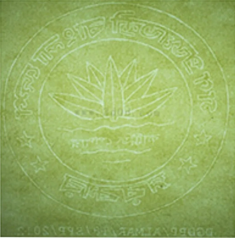 Mongolia watermark paper cloud has a beautifully designed watermark Isometric watermark expert