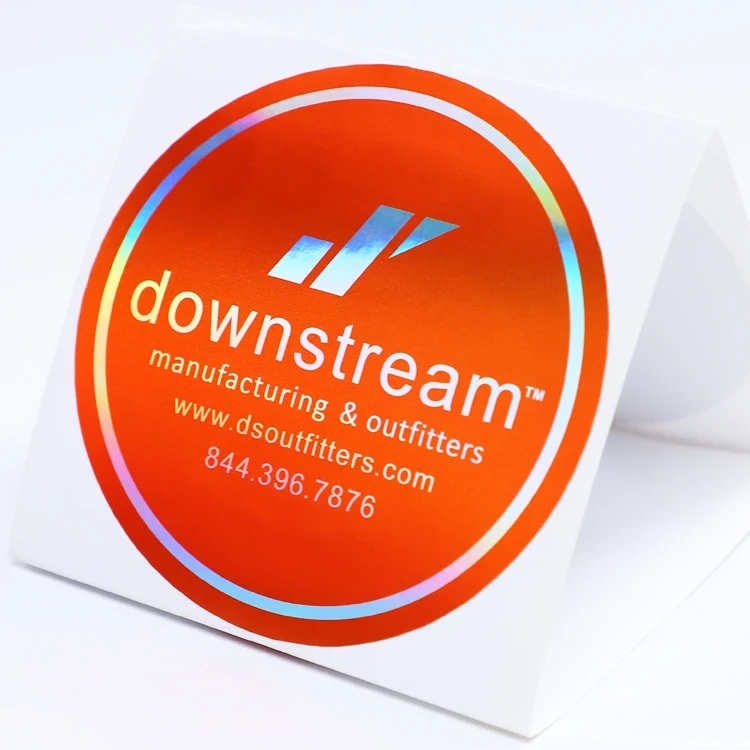 high quality custom laser sticker holographic label